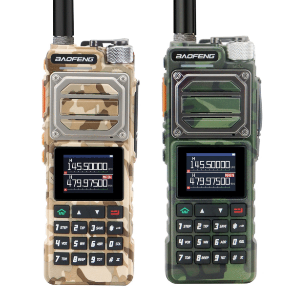 Baofeng UV-25 Мултибандова Двупосочна радиостанция 10W Висока мощност 1.77-инчов цветен екран 999 канала Безжично копиране на честоти Приемане на въздушен диапазон